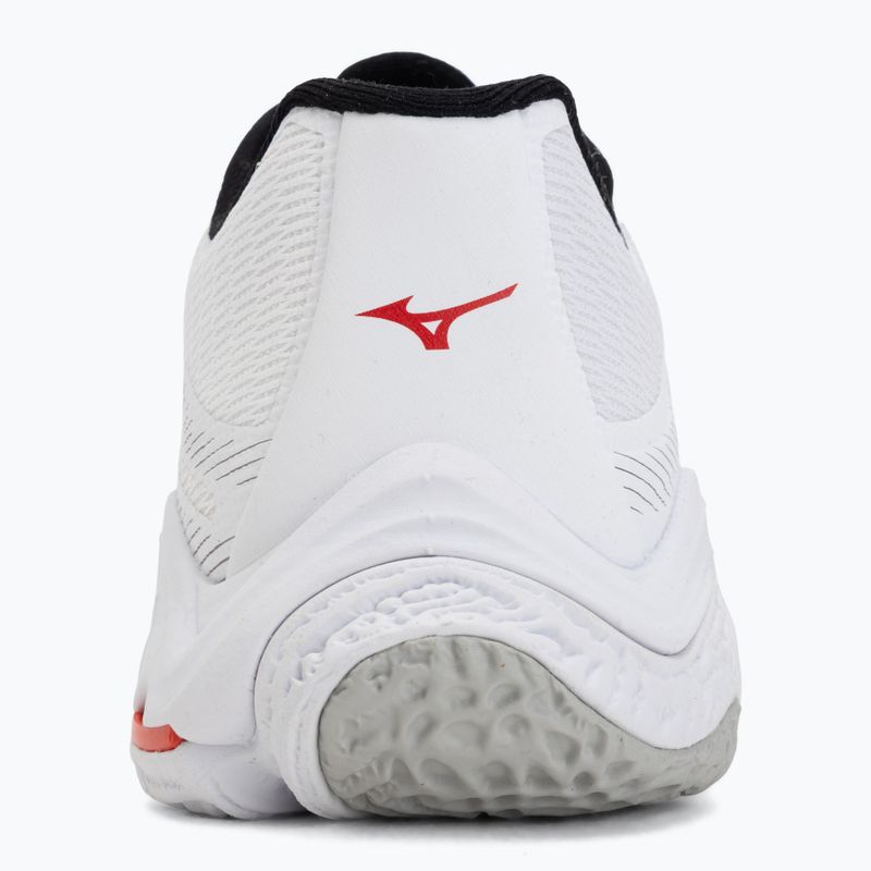 Röplabda cipő Mizuno Wave Lightning Elite white/black/fiery red 6