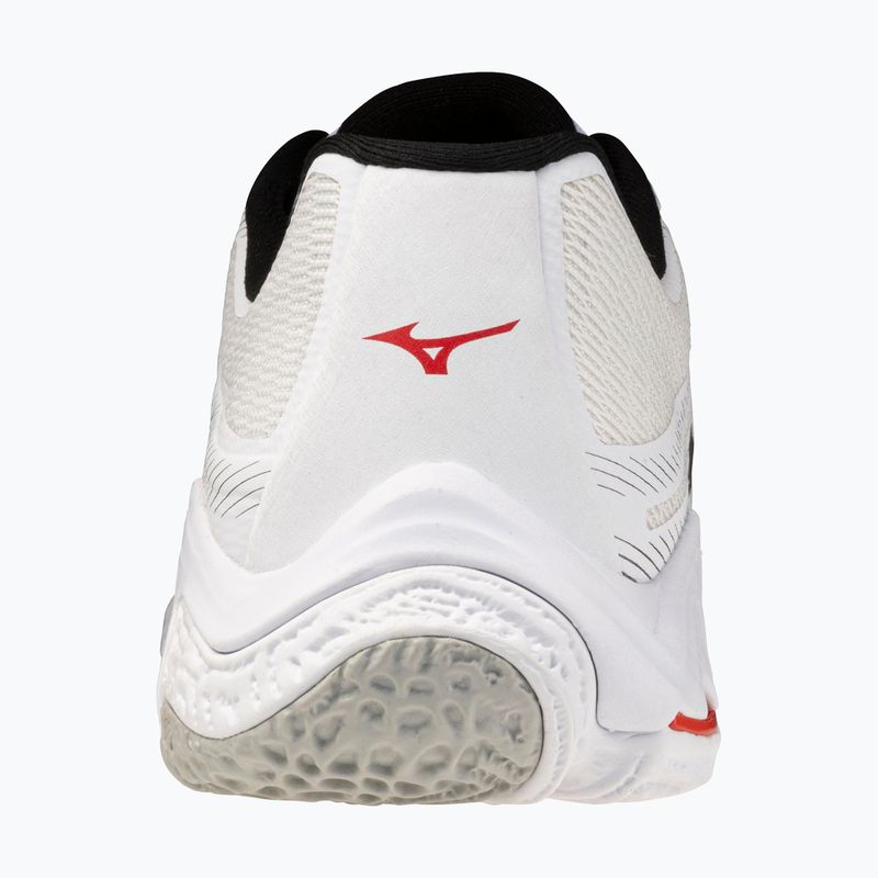 Röplabda cipő Mizuno Wave Lightning Elite white/black/fiery red 3