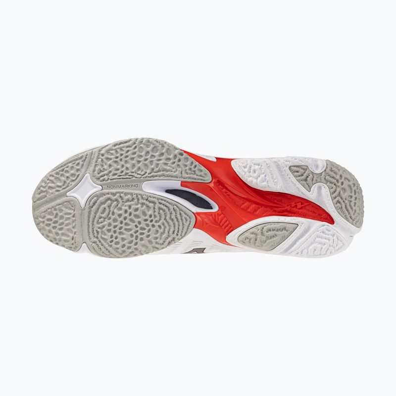 Röplabda cipő Mizuno Wave Lightning Elite white/black/fiery red 4