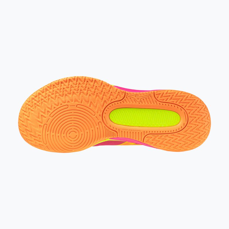 Röplabda cipő Mizuno Neo Jump pink tetra/fortune yellow/light 3