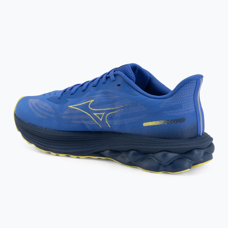 Férfi futócipő Mizuno Wave Skyrise 7 dazzling blue/fortune yellow/estate blue 3