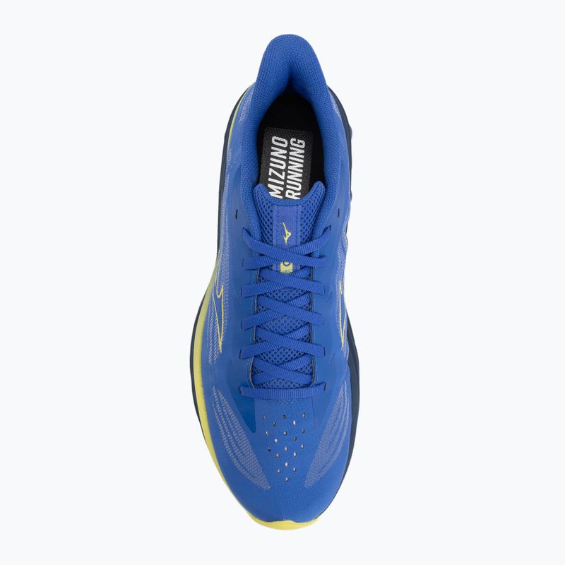 Férfi futócipő Mizuno Wave Skyrise 7 dazzling blue/fortune yellow/estate blue 5
