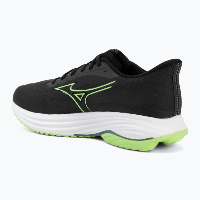 Mizuno Wave Ultima 17 férfi futócipő black sand/glowing apple/north atlantic 3