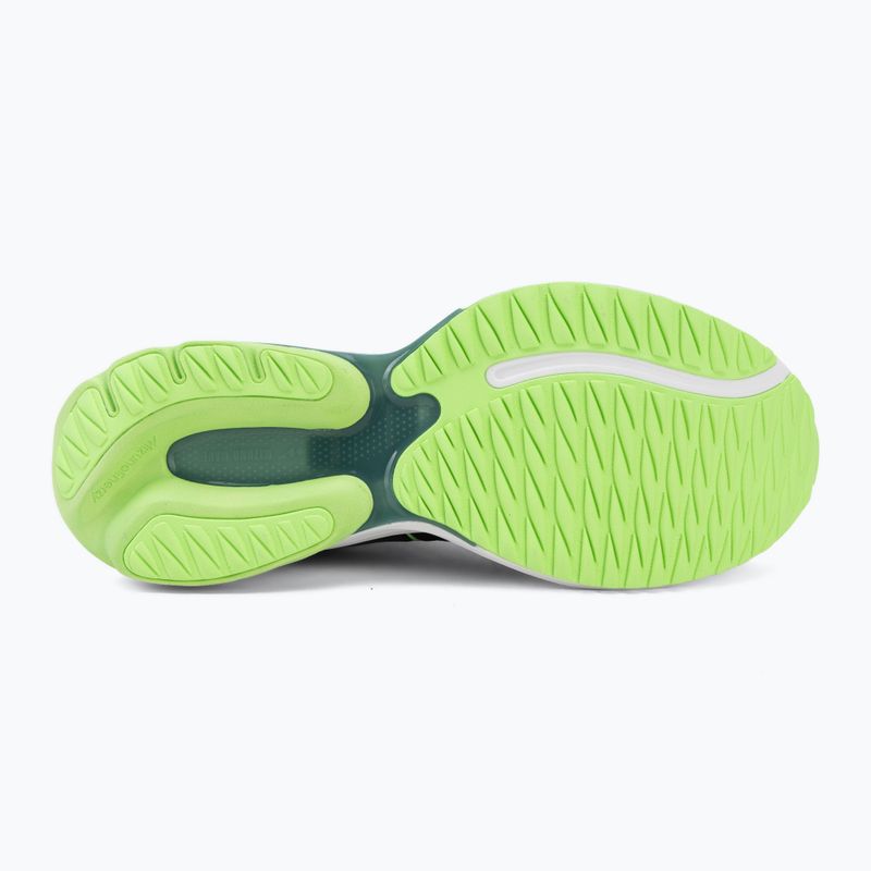 Mizuno Wave Ultima 17 férfi futócipő black sand/glowing apple/north atlantic 4