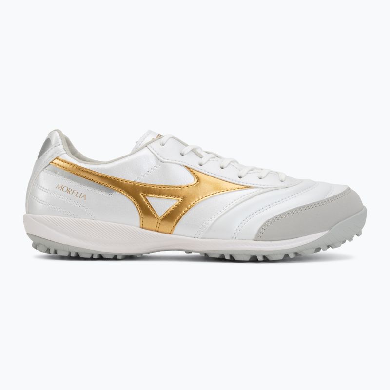 Focicipő Mizuno Morelia Sala Pro TF white/football gold/galaxy silver 2