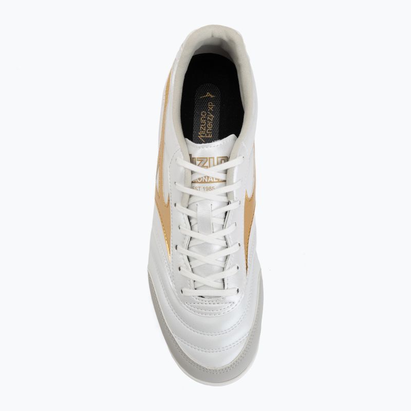 Teremcipő Mizuno Morelia Sala Pro IN white/football gold/galaxy silver 5