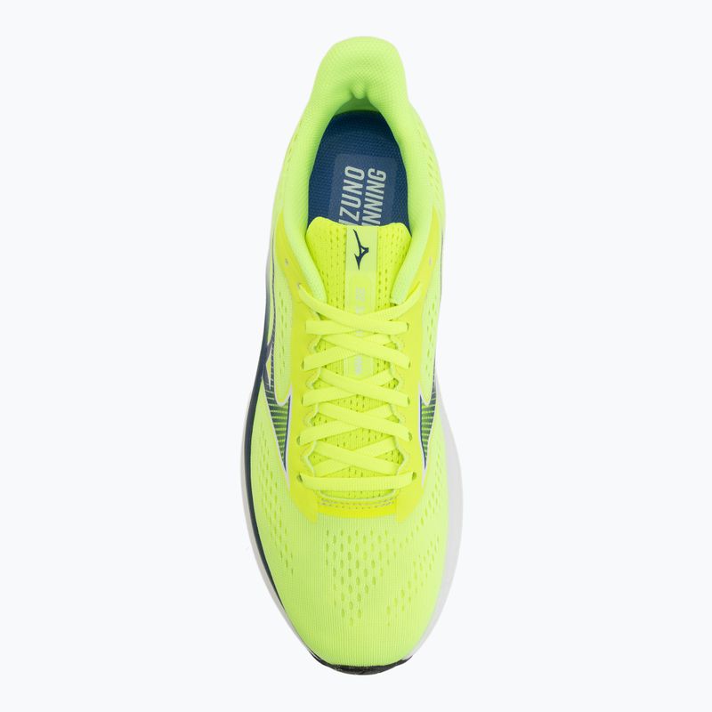 Férfi futócipő Mizuno Wave Inspire 22 lightning yellow/dazzling blue 5