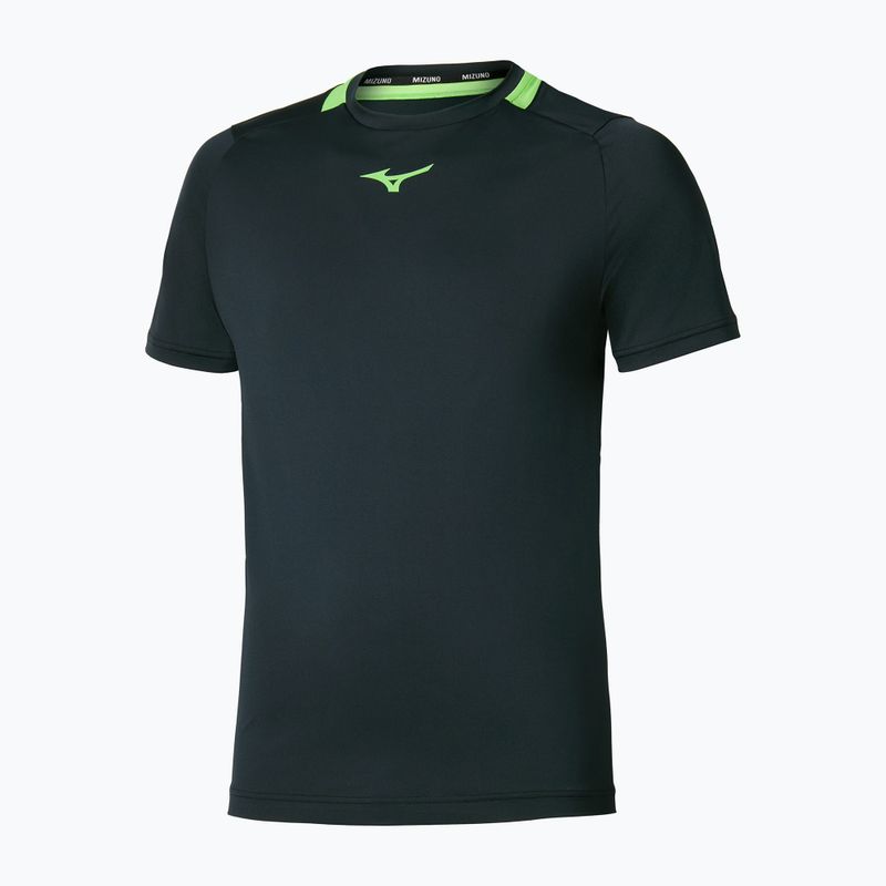 Férfi teniszpóló Mizuno 62GAA001 Tee black 2