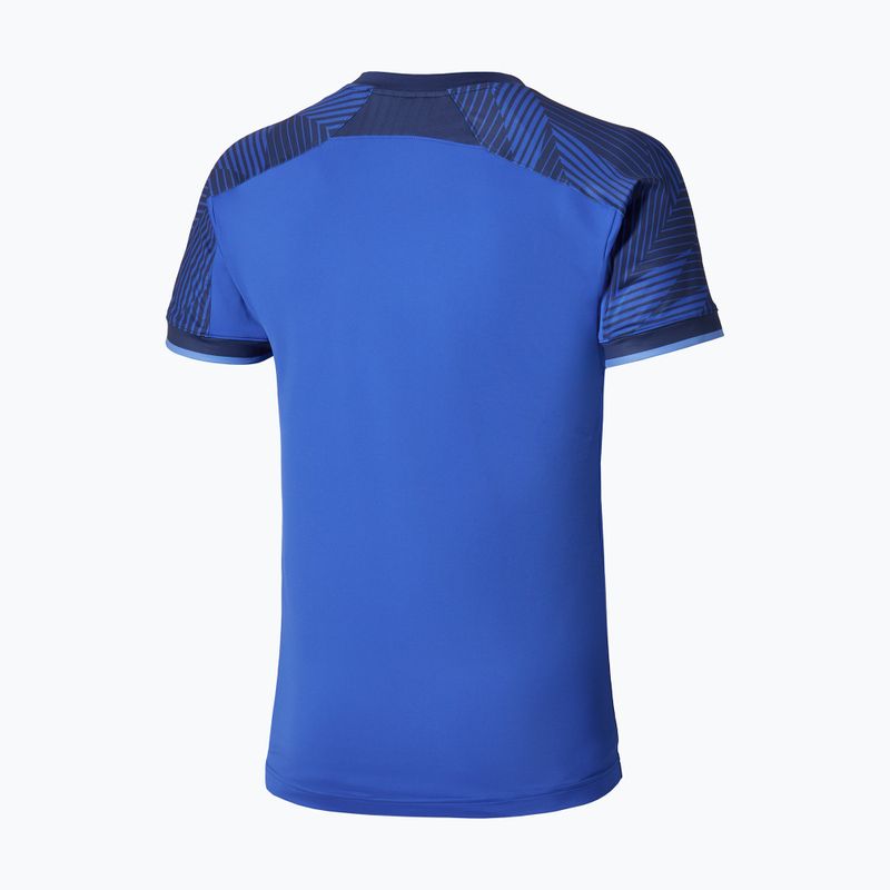 Férfi póló Mizuno Stargazer Shadow Tee dazzling blue 2