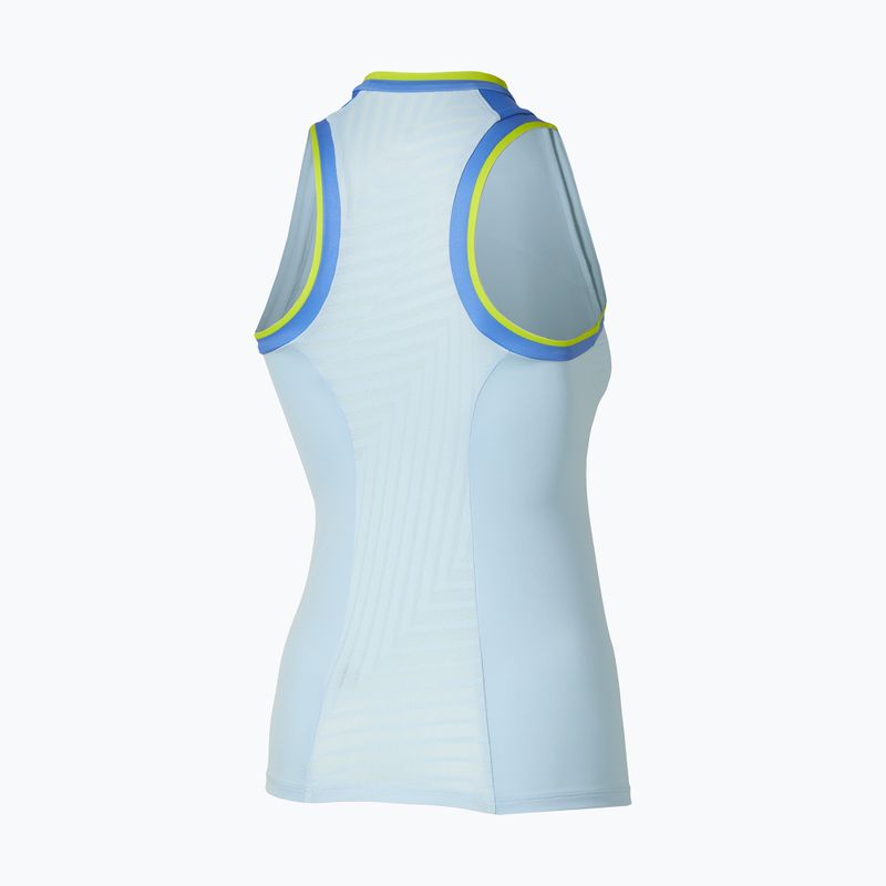Női teniszpóló Mizuno Stargazer Tank Top ice water 2