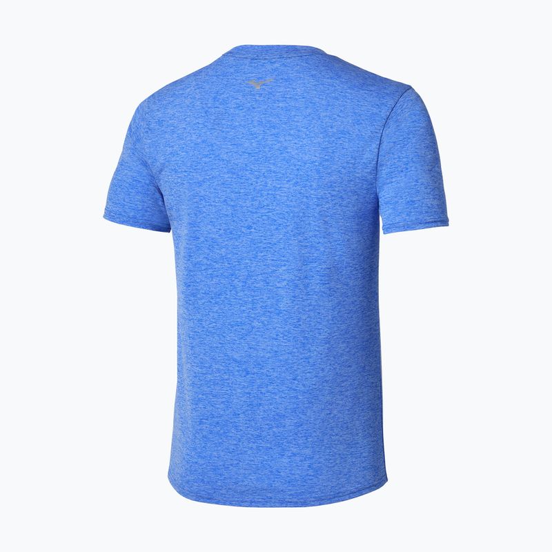 Férfi futópóló Mizuno Impulse Core Tee dazzling blue 2