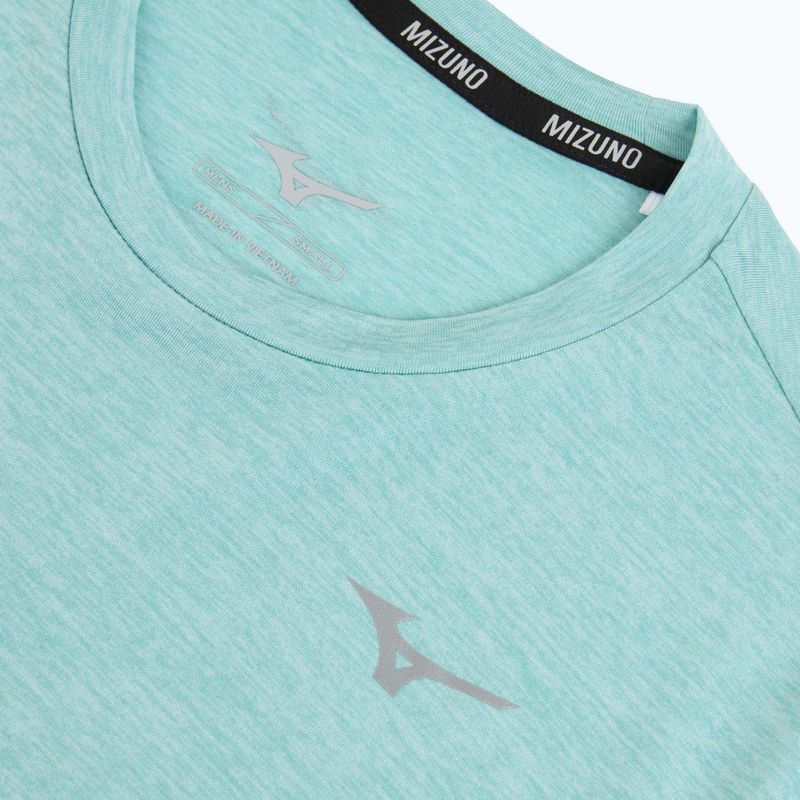 Férfi futópóló Mizuno Impulse Core Tee aquifer 3