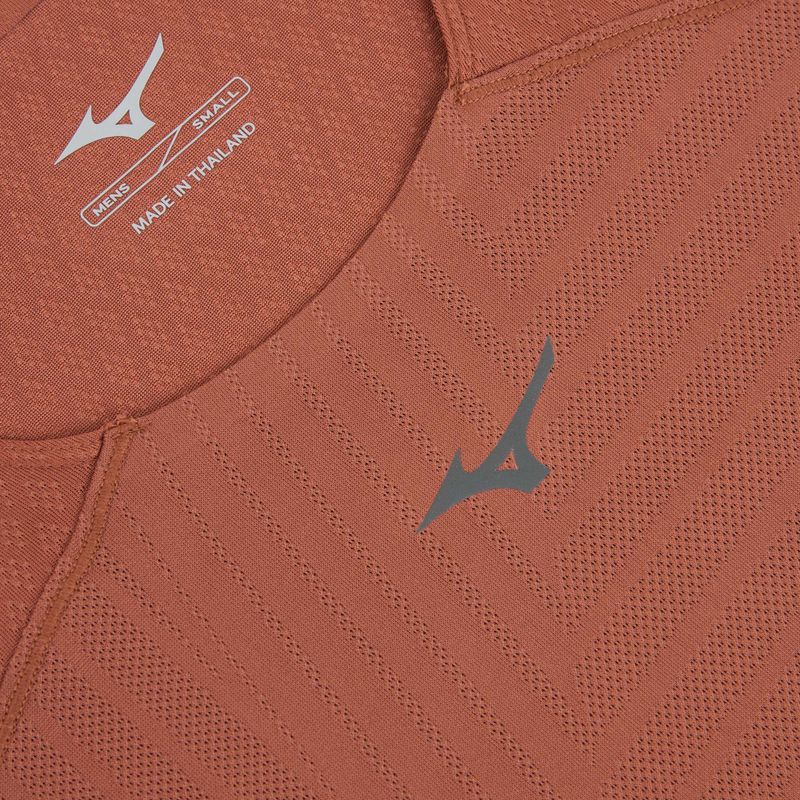 Férfi futópóló Mizuno Tech Light Tank copper brown 3