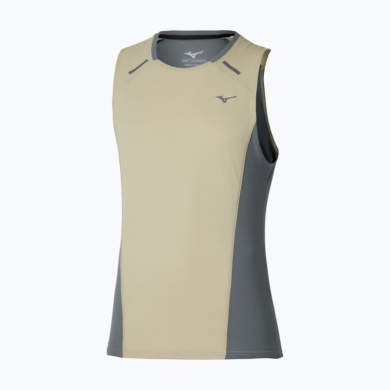 Férfi futópóló Mizuno Active DryAeroFlow Tank Top elm