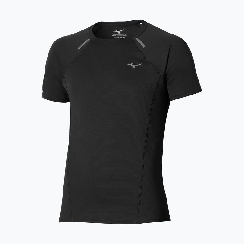Férfi futópóló Mizuno Active DryAeroFlow Tee black 2