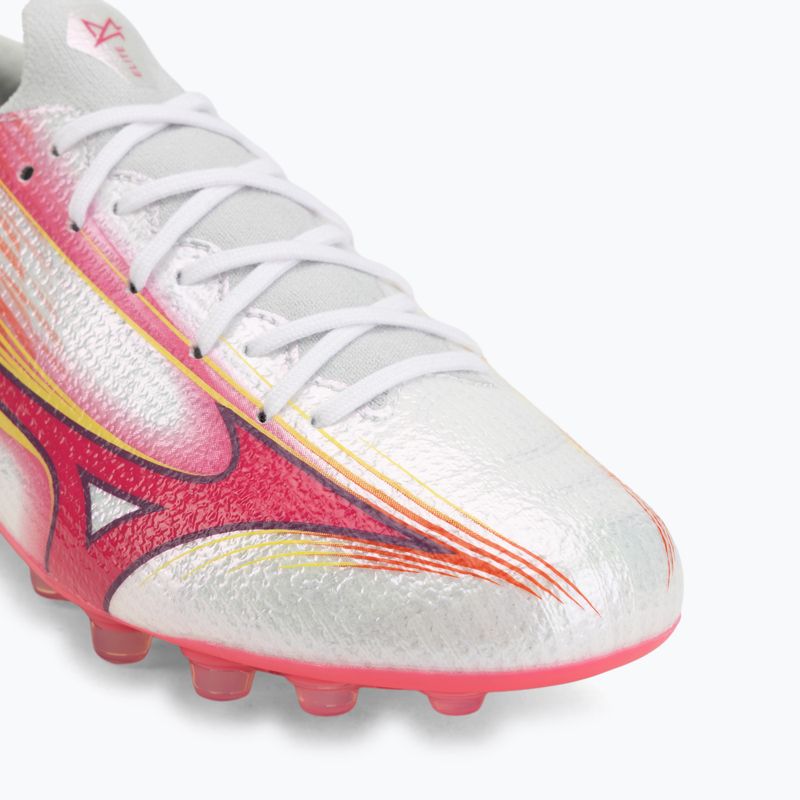 Focicipő Mizuno Alfa III Elite AG white/fuchsia purple 7