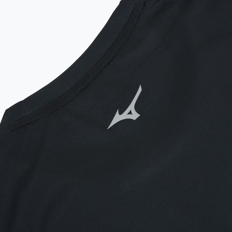 Férfi futópóló Mizuno Core Graphic Tee black 4