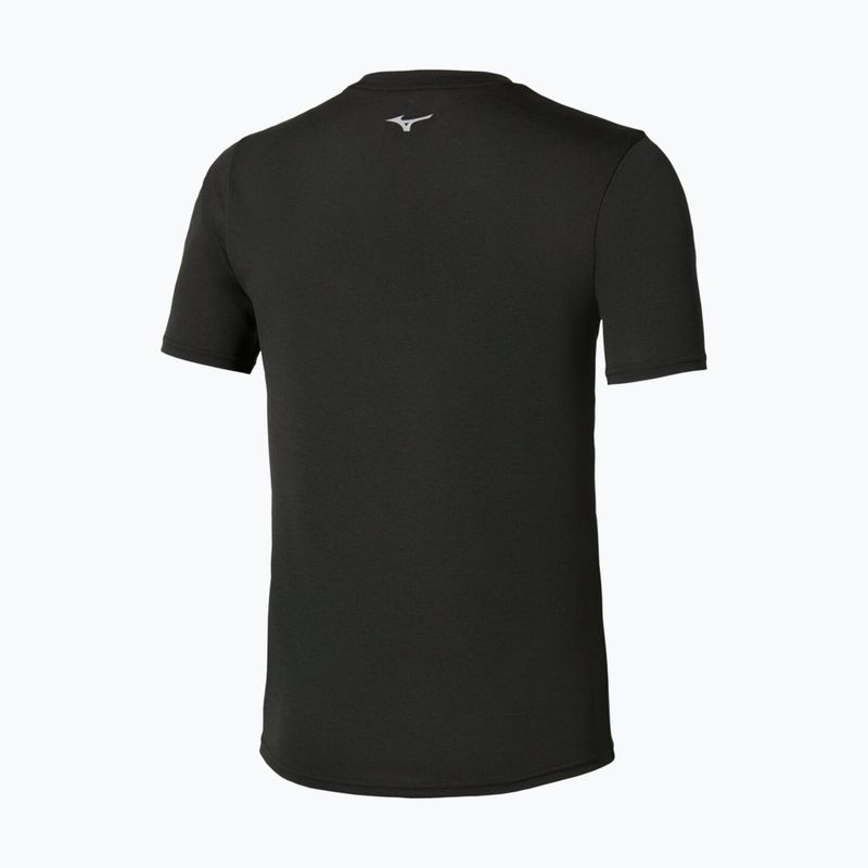 Férfi futó póló Mizuno Core Run Short Sleeve Tee black 2