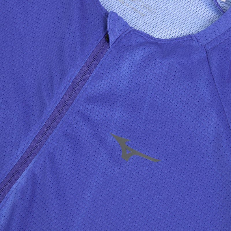 Férfi futópóló Mizuno Trail Graphic Tee dazzling blue 3