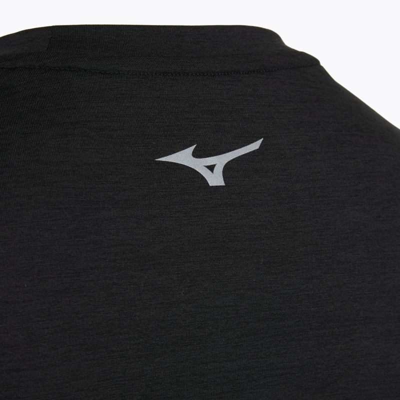 Férfi futópóló Mizuno Core Runbird Tee black 4