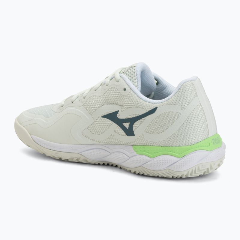 Női padelcipő Mizuno Wave Enforce Court Padel phantom green/white/glowing ap 3