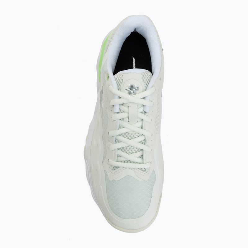 Női padelcipő Mizuno Wave Enforce Court Padel phantom green/white/glowing ap 5
