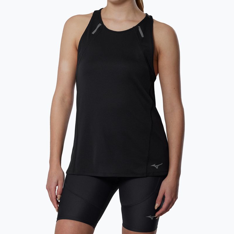 Női futótrikó Mizuno Active DryAeroFlow Tank Top black 2