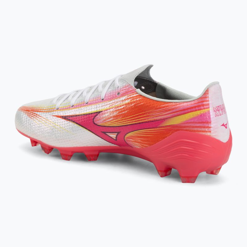 Focicipő Mizuno Alpha III Japan FG white/fuchsia purple 3