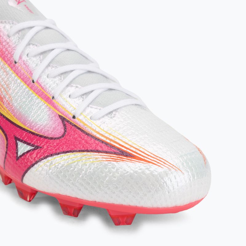 Focicipő Mizuno Alpha III Japan FG white/fuchsia purple 7