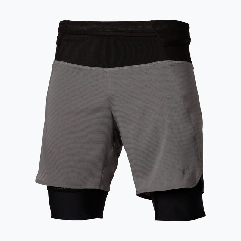 Férfi futónadrág Mizuno Trail Multipocket 2in1 lava smoke 3