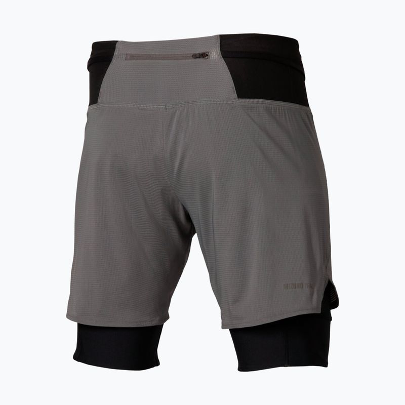Férfi futónadrág Mizuno Trail Multipocket 2in1 lava smoke 4