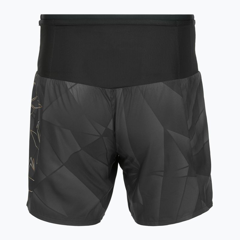 Férfi futó rövidnadrág Mizuno Active Graphic Multi Pocket tan 2