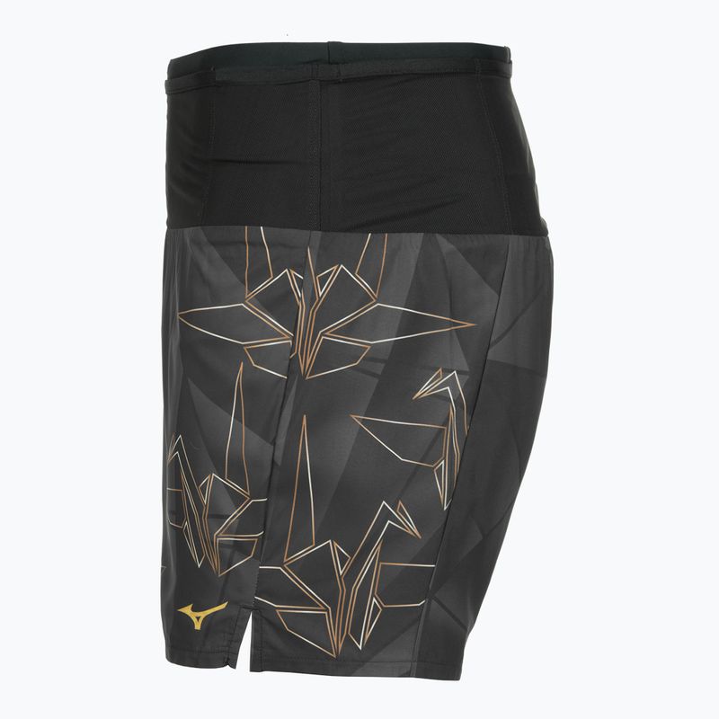 Férfi futó rövidnadrág Mizuno Active Graphic Multi Pocket tan 3