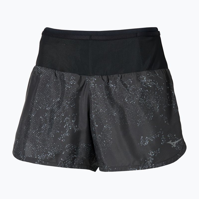 Női futóshort Mizuno Active Graphic Multi Pocket black 2