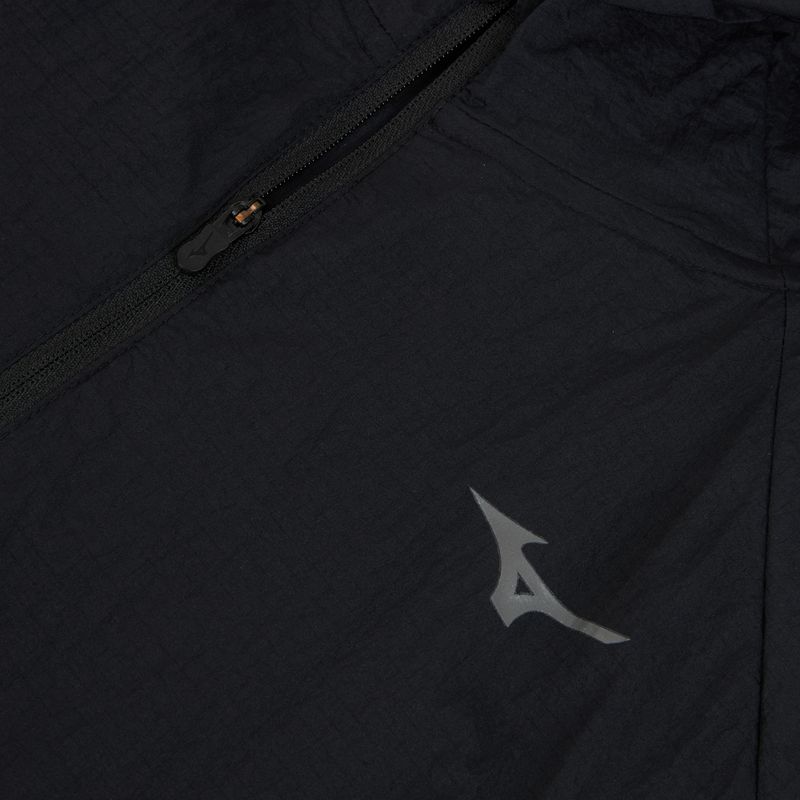 Férfi futódzseki Mizuno Tech Light Hooded black 3