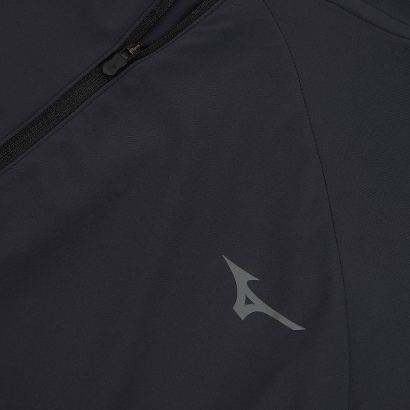 Férfi futódzseki Mizuno Active Alpha Hooded black 4