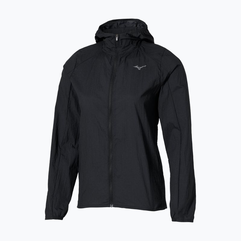 Női futókabát Mizuno Tech Light Hooded Jacket black 3
