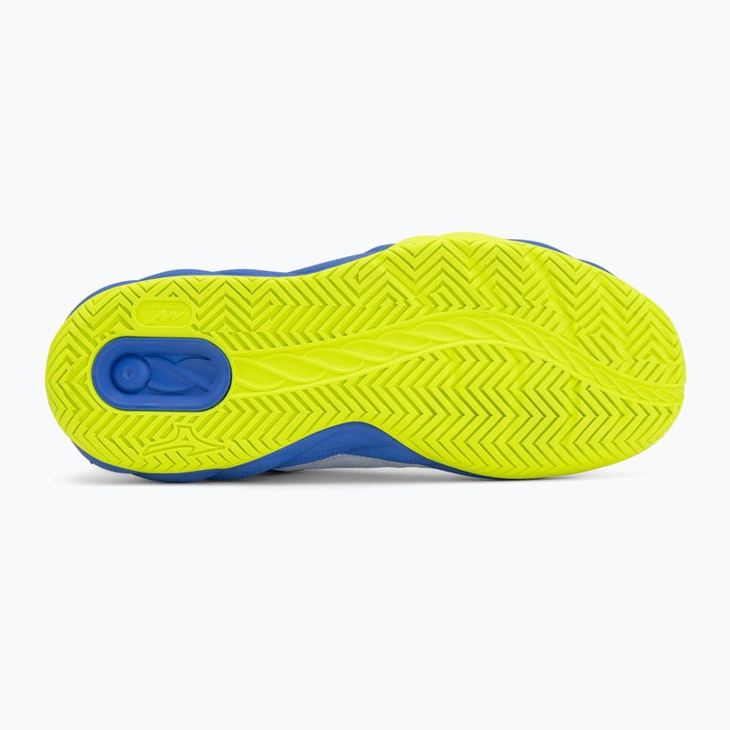 Férfi teniszcipő Mizuno Wave Enforce Court AC white/dazzling blue/lightning 4