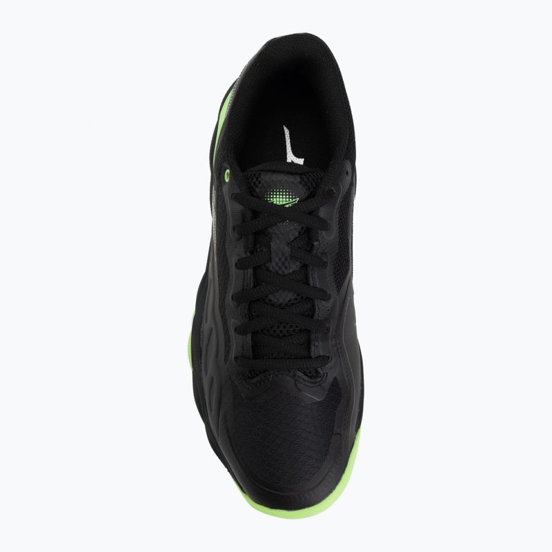 Padel cipők Mizuno Wave Enforce Court Padel black/foliage green/glowing ap 5