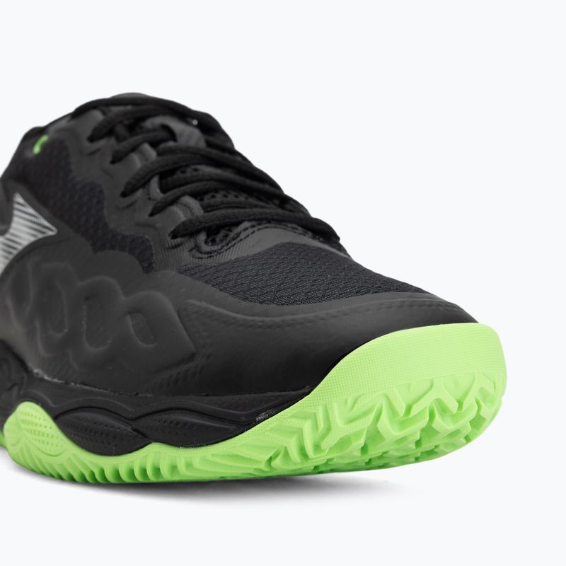 Padel cipők Mizuno Wave Enforce Court Padel black/foliage green/glowing ap 7