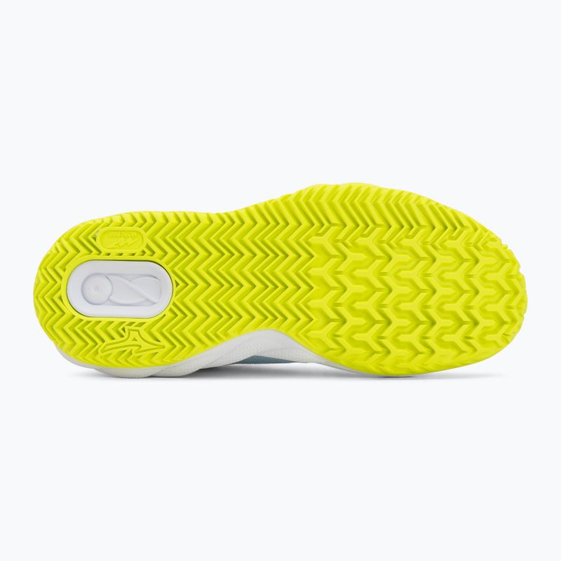 Női teniszcipő Mizuno Wave Enforce Court CC W ice water/lightning yellow/ancient 4