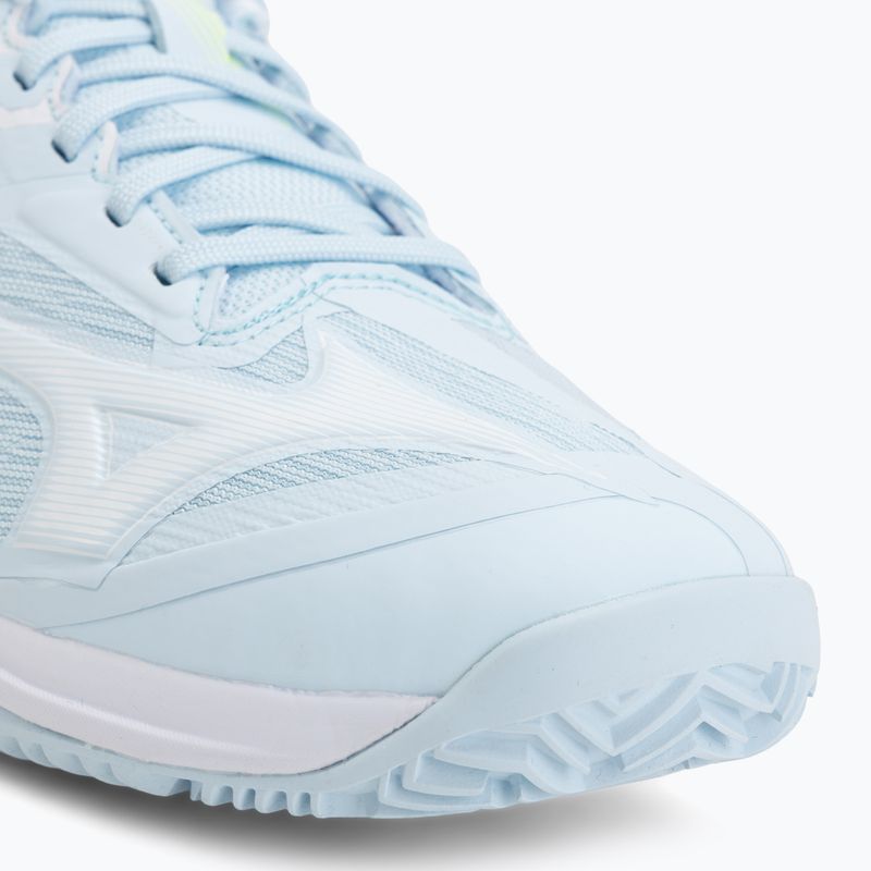 Női teniszcipő Mizuno Wave Exceed Court CC W ice water/lightning yellow/anc 7