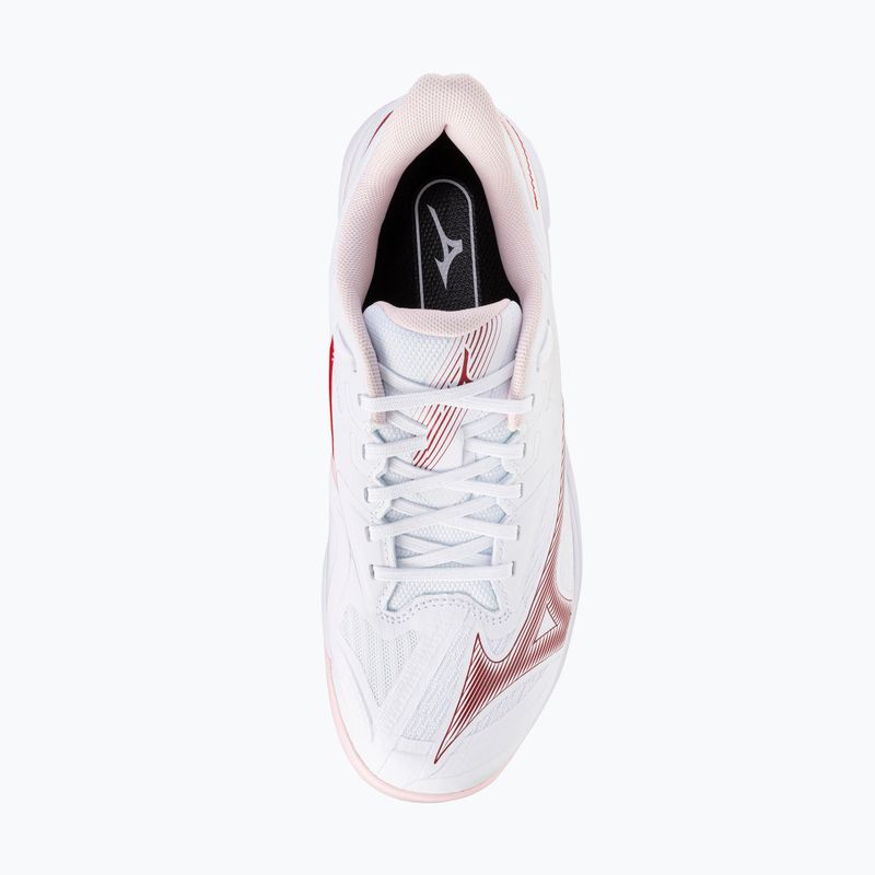 Női teniszcipő Mizuno Wave Exceed Court CC W white/pinkesque/barbados cherr 5