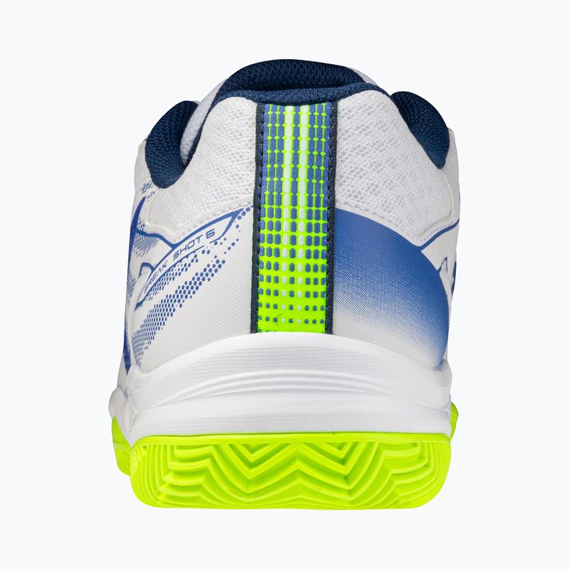 Férfi teniszcipő Mizuno Break Shot 5 CC white/dazzling blue/lightning 3