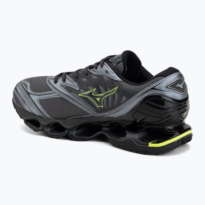 Mizuno Wave Prophecy LS cipő iron gate/iron gate/lightning yellow 3