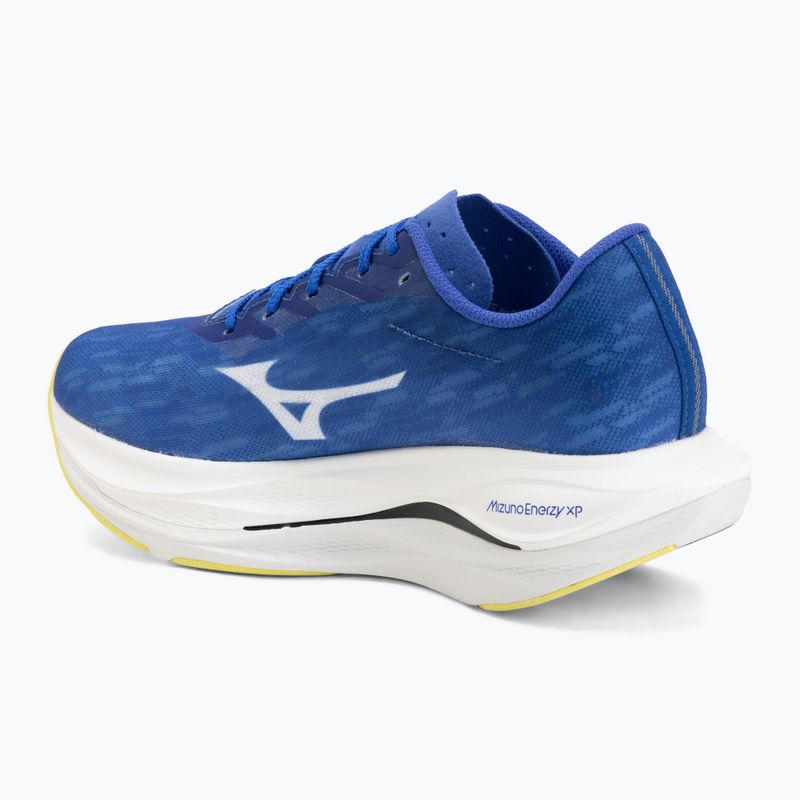 Férfi futócipők Mizuno Wave Rebellion Flash 3 dazzling blue/surf the web/fortune yellow 3