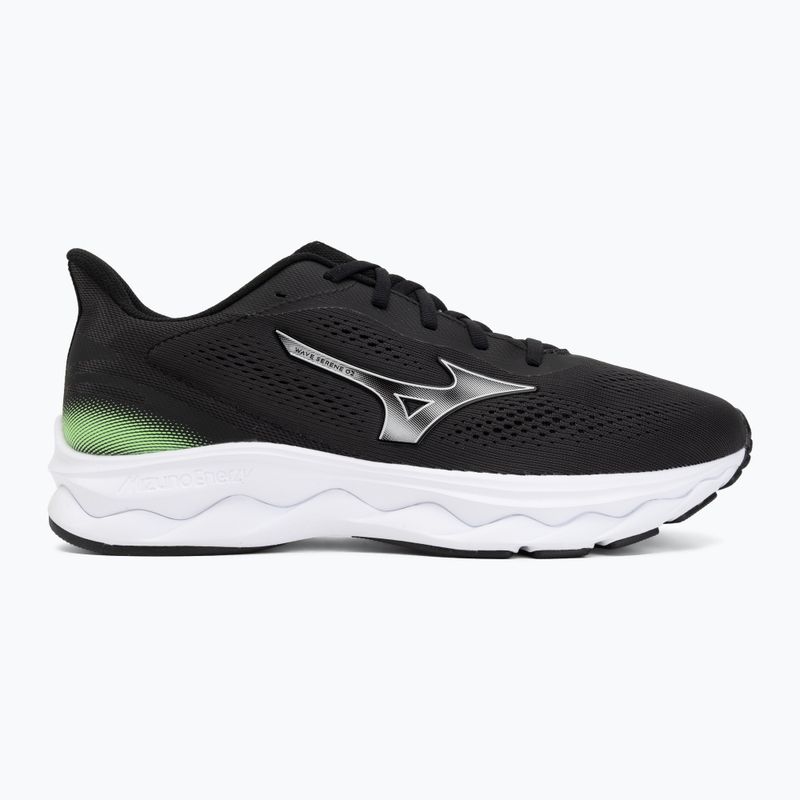 Férfi futócipő Mizuno Wave Serene 2 black/silver/glowing apple 3
