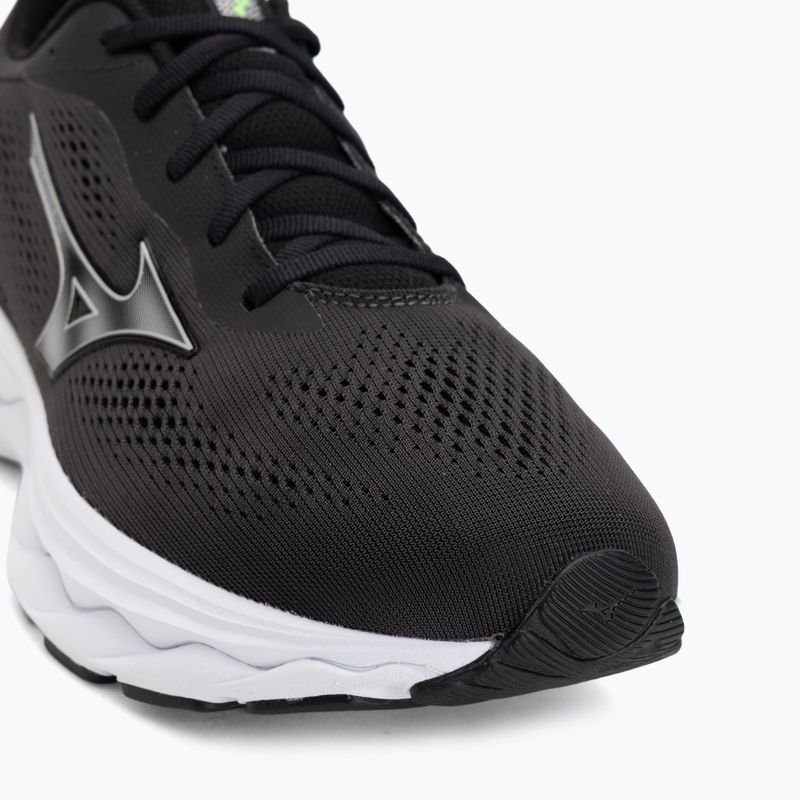 Férfi futócipő Mizuno Wave Serene 2 black/silver/glowing apple 7