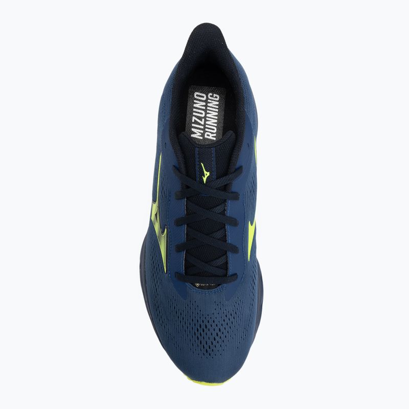 Férfi futócipő Mizuno Wave Serene 2 GTX estate blue/lightning yellow 5