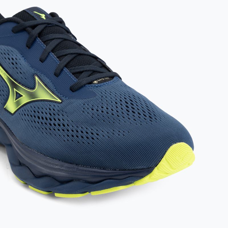 Férfi futócipő Mizuno Wave Serene 2 GTX estate blue/lightning yellow 7
